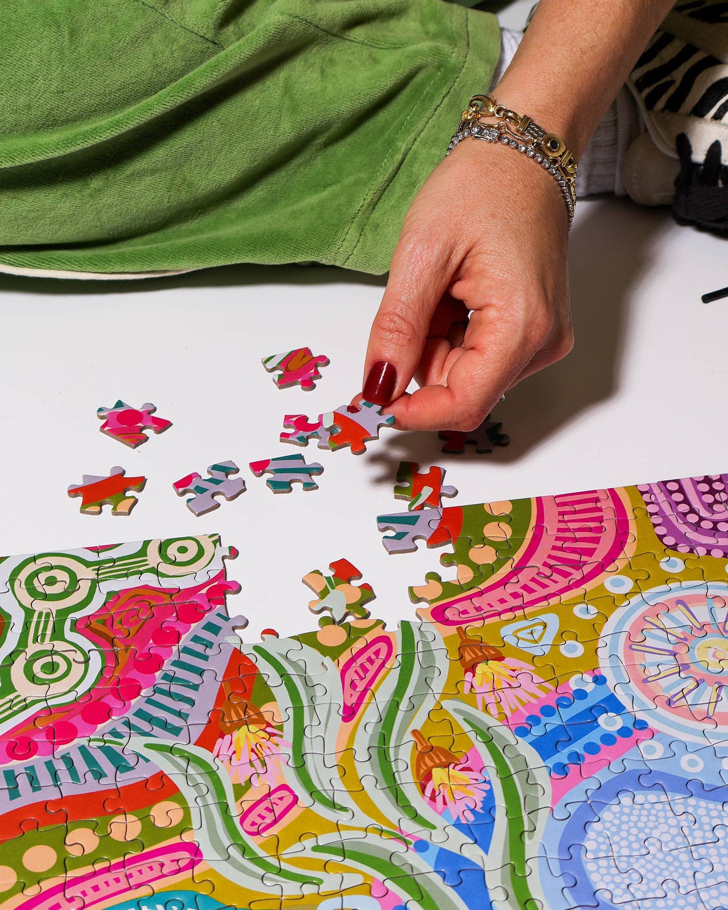 Journey Of Something 1000 Piece Jigsaw Puzzle, Colourful Life