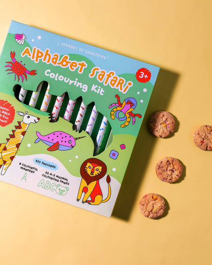 Journey Of Something Colouring Kit, Alphabet Safari