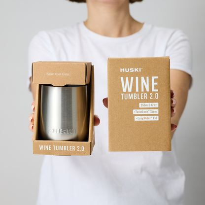 Huski Wine Tumbler, Deep Teal (Limited Release)