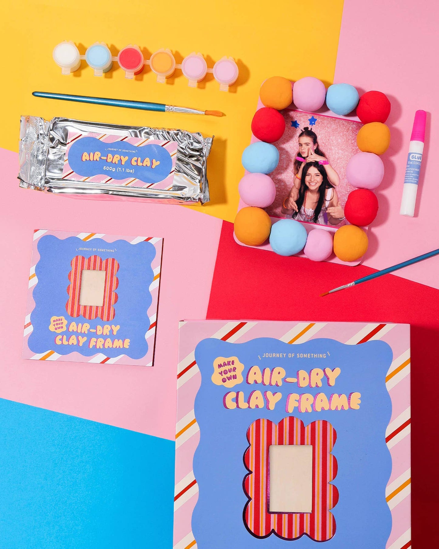 Journey Of Something Make Your Own Air Dry Clay Frame