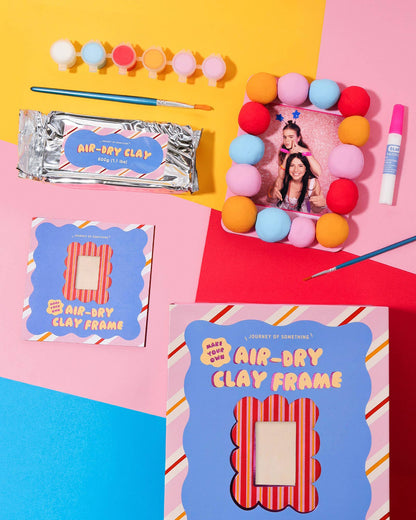 Journey Of Something Make Your Own Air Dry Clay Frame