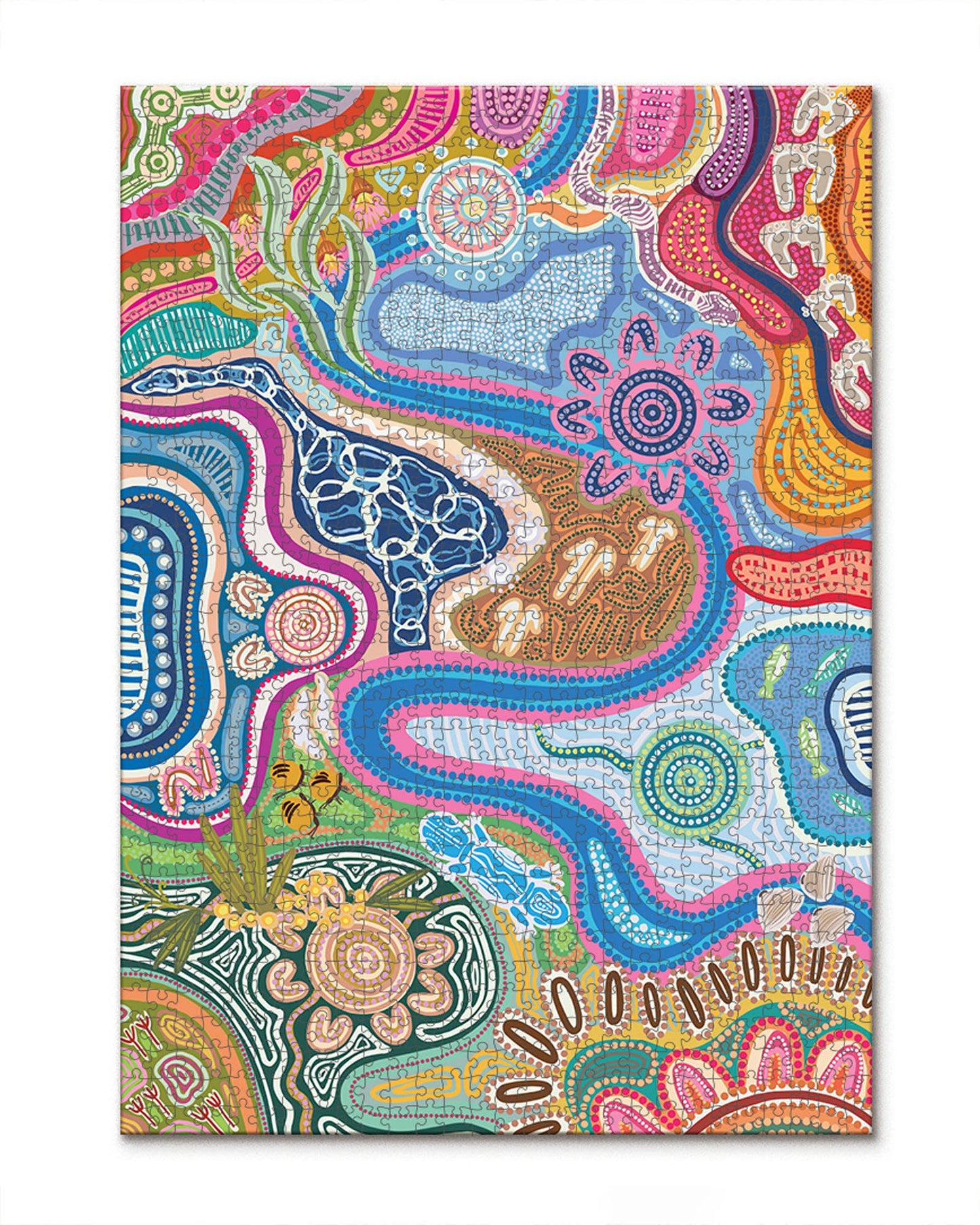 Journey Of Something 1000 Piece Jigsaw Puzzle, Colourful Life