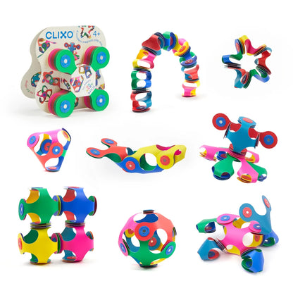 Clixo Tiny & Mighty Classic
Magnetic Pack, 9 pieces