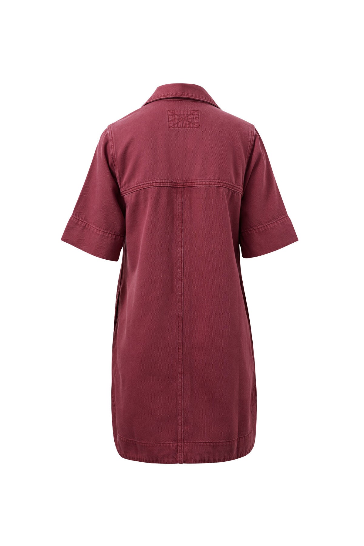 Ceres Life Bonnie Relaxed Shirt Dress, Mulberry