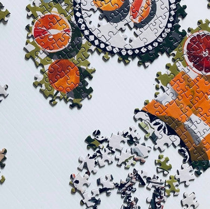 Journey Of Something 1000 Piece Puzzle, Table by the Sea