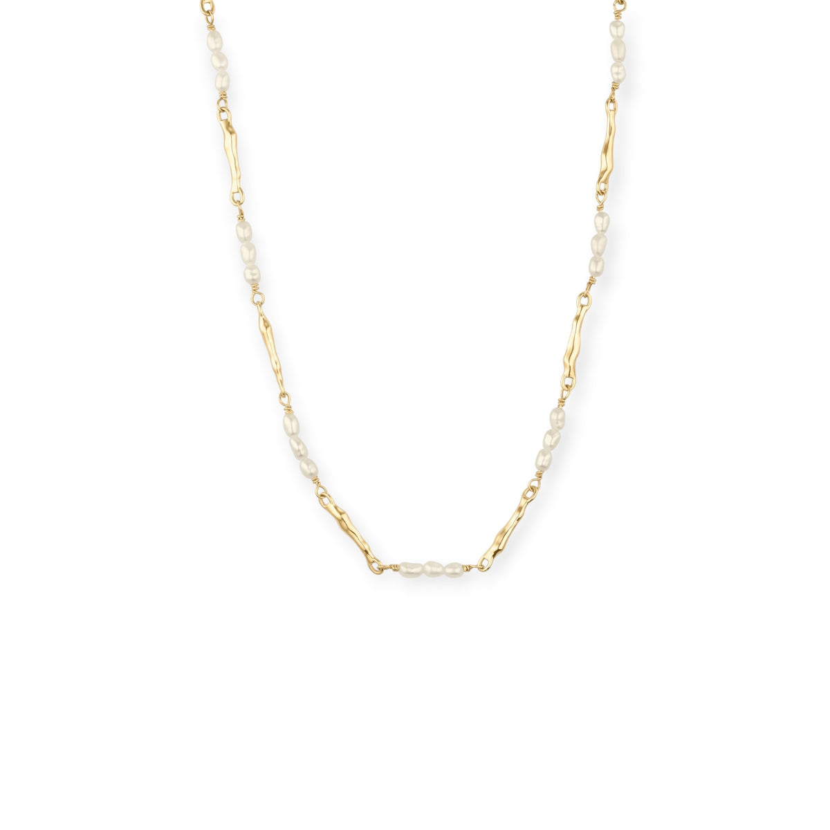 ToniMay Aphrodite Pearl Necklace, Gold