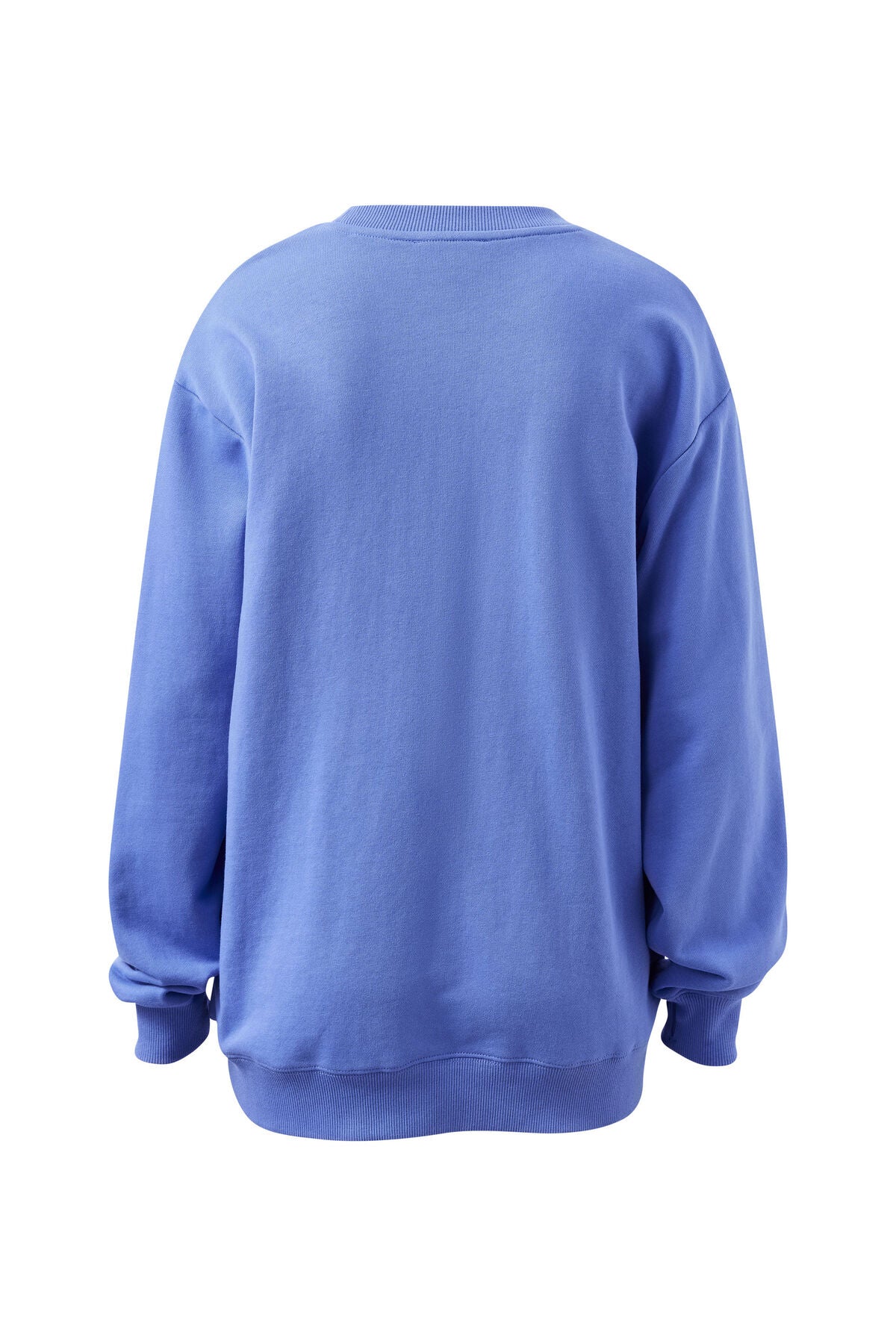 Ceres Life Isla Oversized Slouchy Crew, Vintage Blue Pink Clay Burnt Toffee