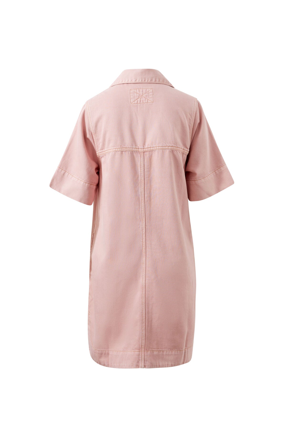 Ceres Life Bonnie Relaxed Shirt Dress, Blossom Pink