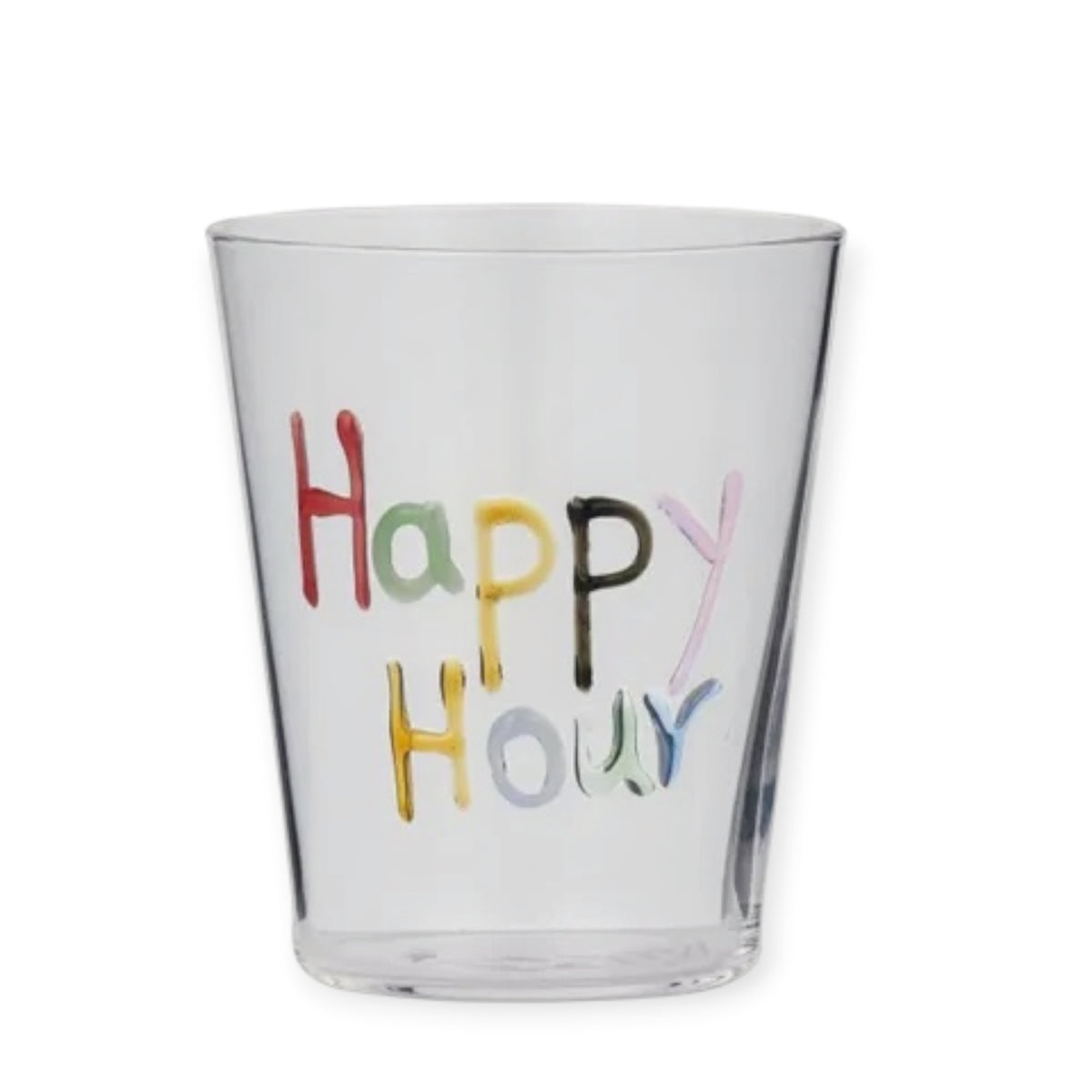 Assemble Glass Tumbler, Happy Hour