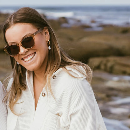 Soek Lila Grace Sunglasses, Champagne