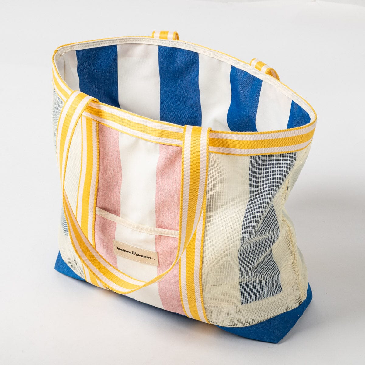 Business and Pleasure The Mesh Beach Bag, Crew Multi