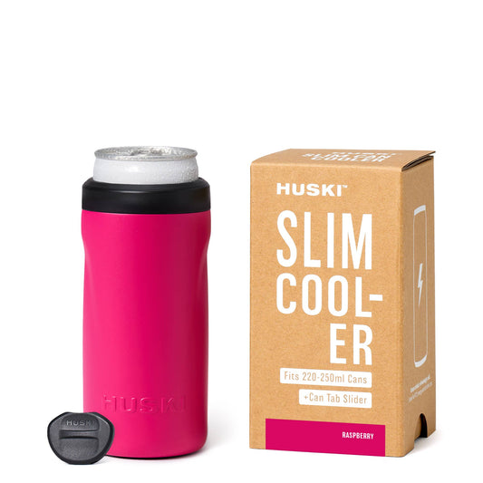 Huski Slim Can Cooler, Raspberry
