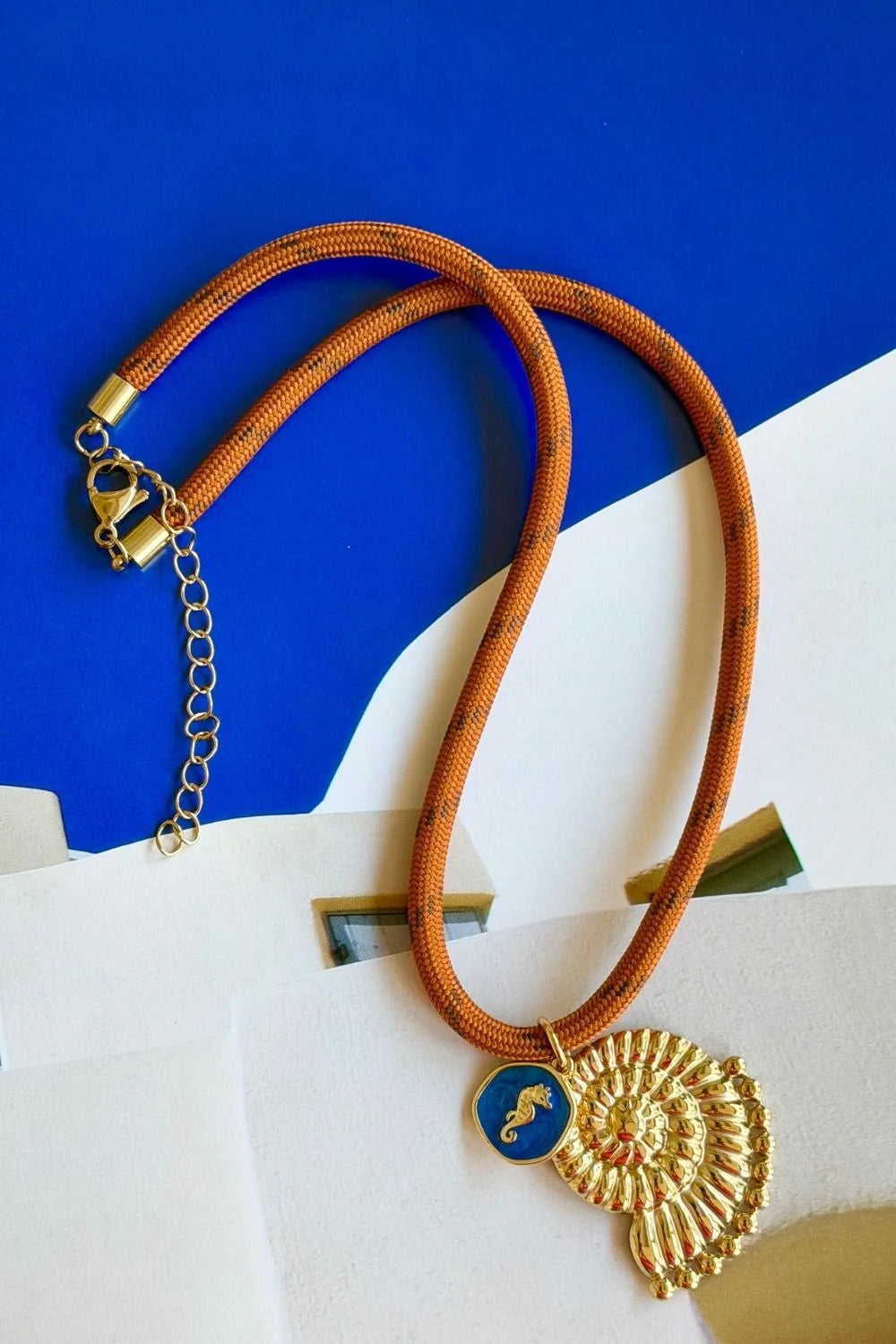 Mosk Melbourne Rope Necklace, Cavalluccio