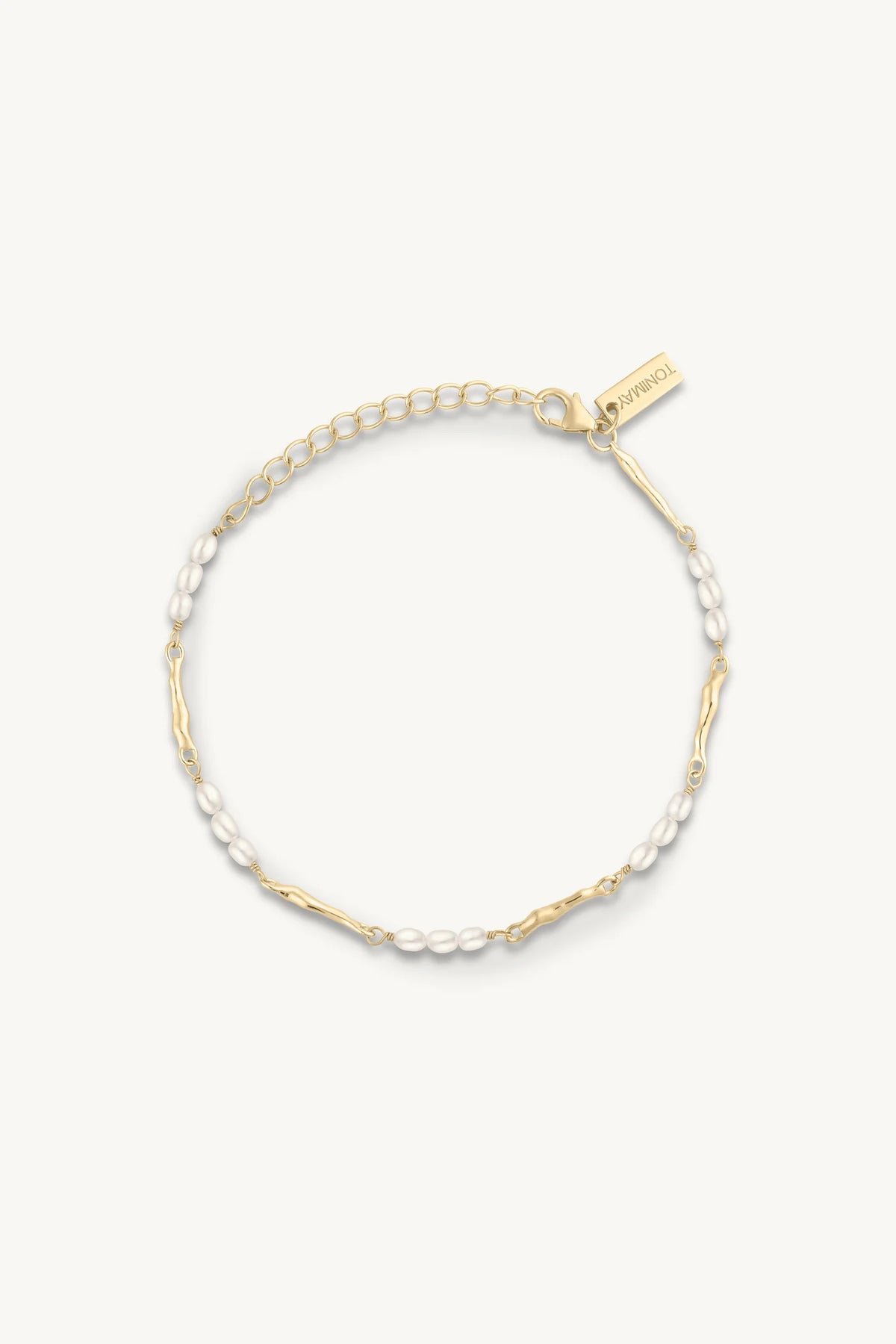 ToniMay Aphrodite Pearl Bracelet, Gold