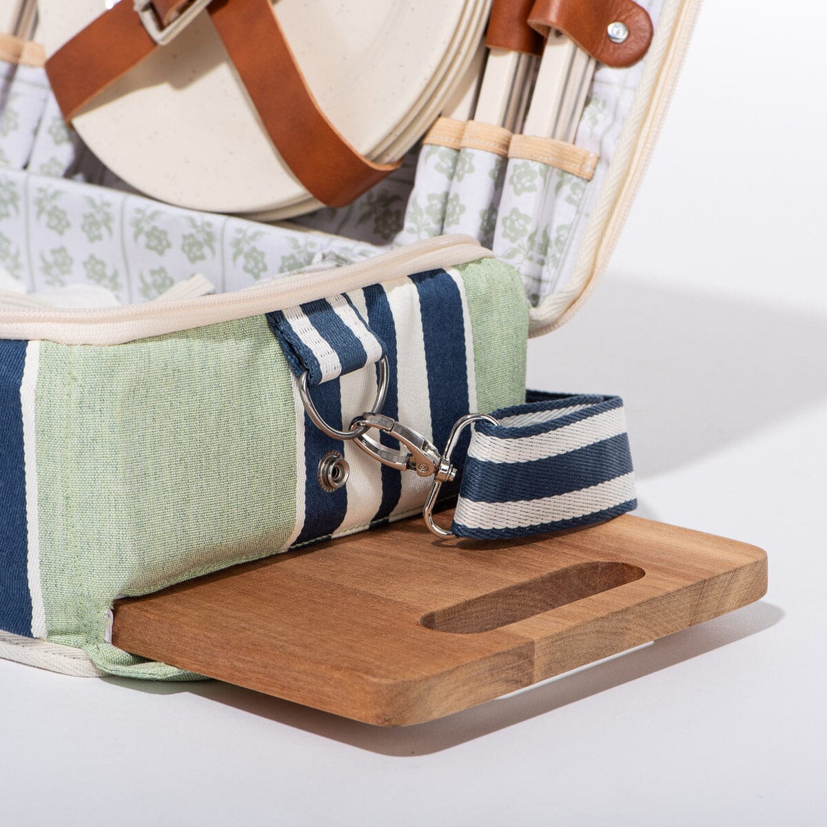 Business and Pleasure The Picnic Set, Julia Berolzheimer collab with Green Stripes