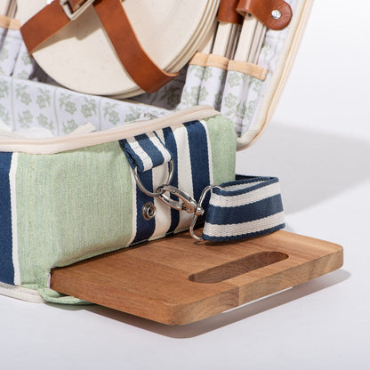 Business and Pleasure The Picnic Set, Julia Berolzheimer collab with Green Stripes