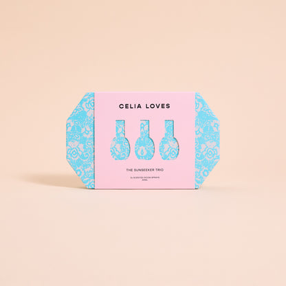 Celia Loves Trio Room Spray Set, The Sun Seeker