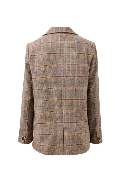 Ceres Life Joni Blazer, Brown Check