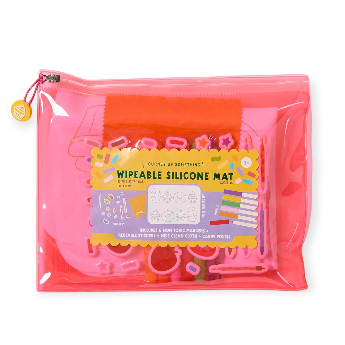 Journey Of Something Wipeable Silicone Colouring Mat, Sweet As