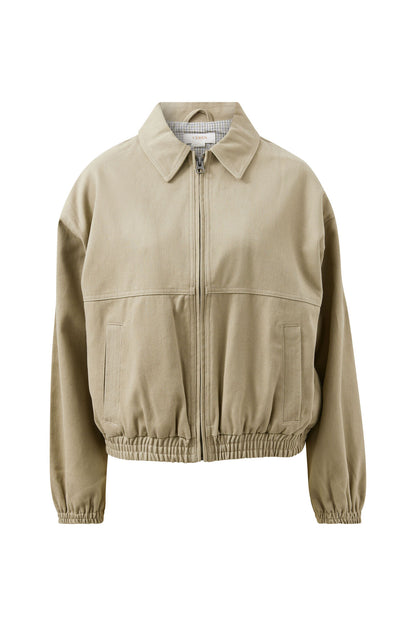 Ceres Life Annie Bomber Jacket, Ash Green