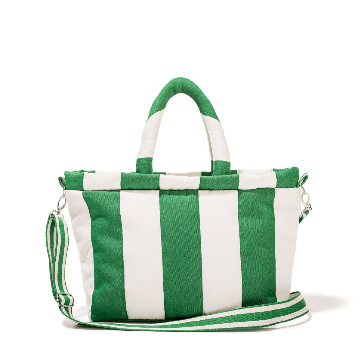 Business and Pleasure The Cloud Cooler Tote Bag, Crew Canyon Green Stripe