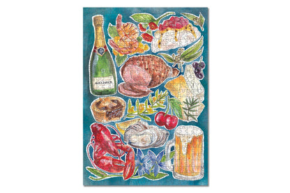 Journey Of Something 500 Piece Puzzle, Pavlova & Prawns
