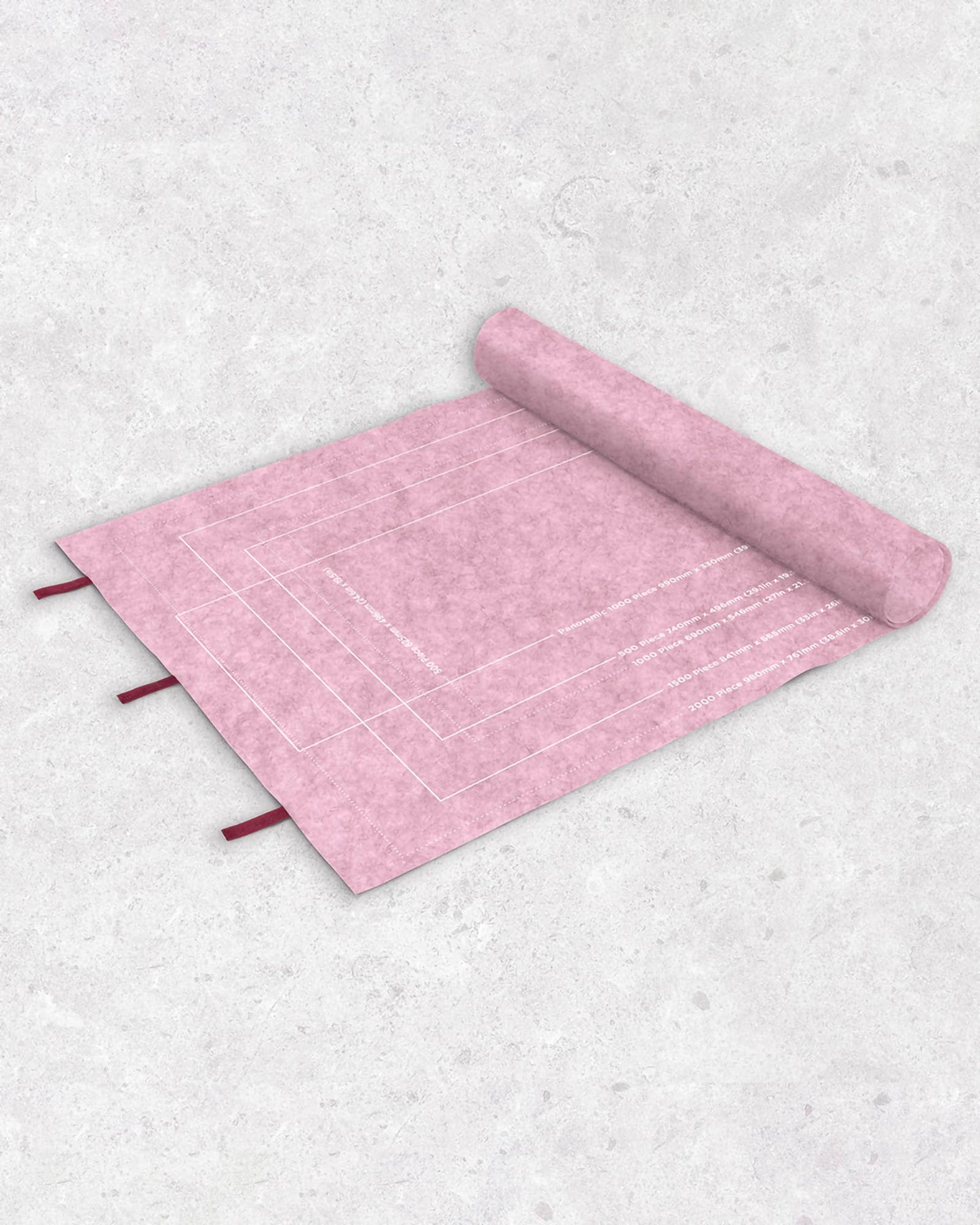 Journey Of Something Jigsaw Puzzle Felt Roll