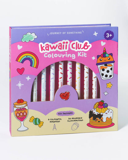 Journey Of Something Colouring Kit, Kawaii Club