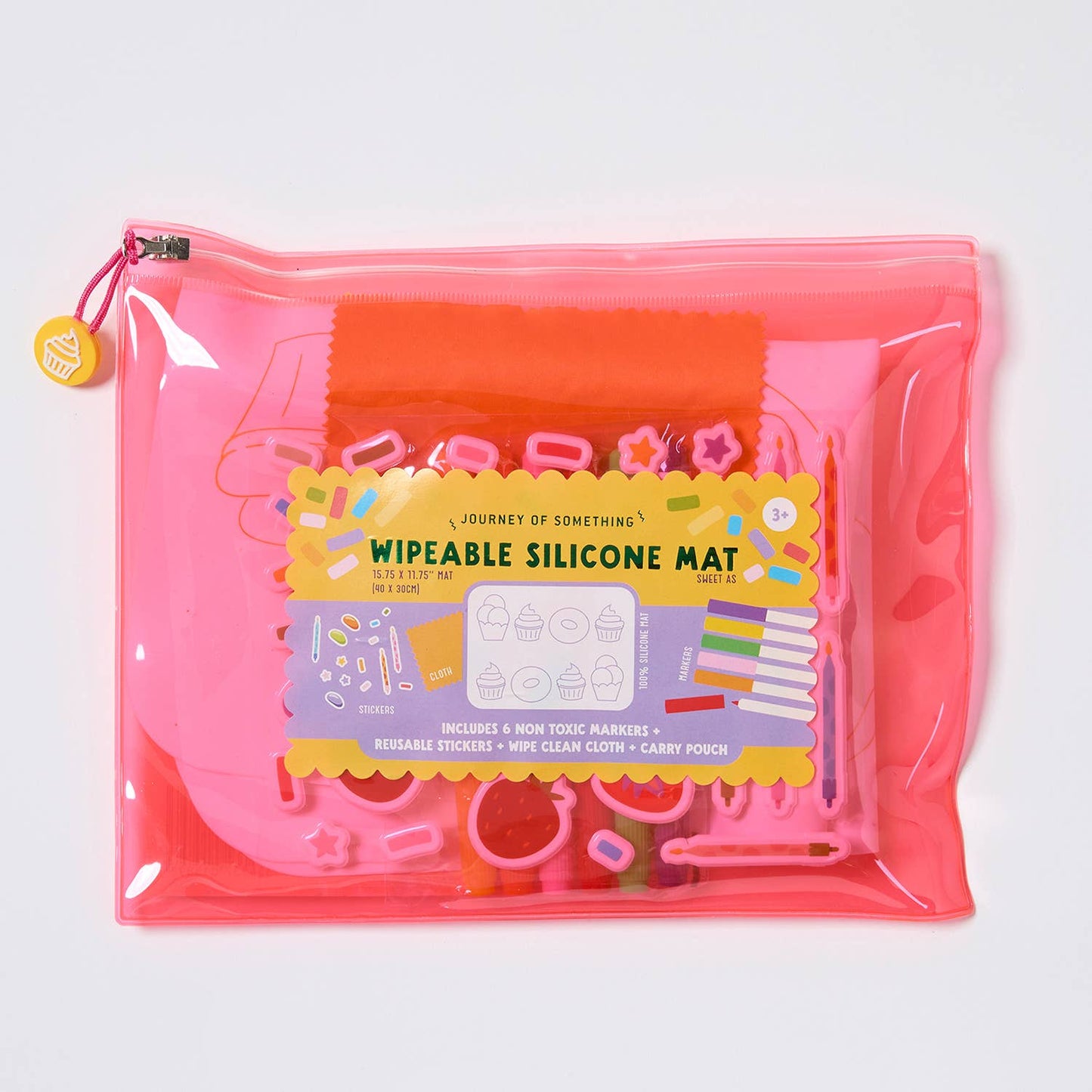 Journey Of Something Wipeable Silicone Colouring Mat, Sweet As