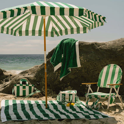 Business and Pleasure The Premium Cooler Bag, Crew Canyon Green Stripe