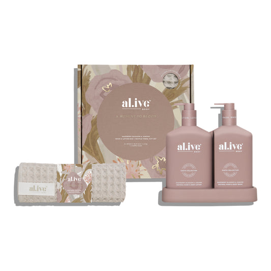 Al.ive DUO 500ml Raspberry Blossom & Juniper, A Moment In Bloom