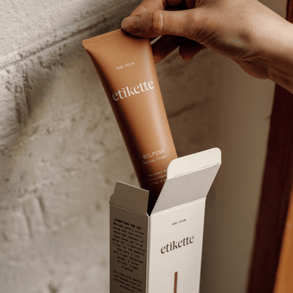Etikette Hand Cream, Wilpena in Cactus Flower