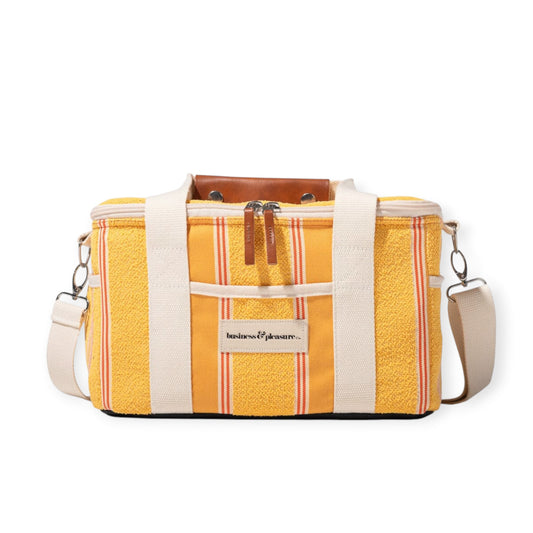 Business and Pleasure The Premium Cooler Bag, Bistro Papaya Stripe