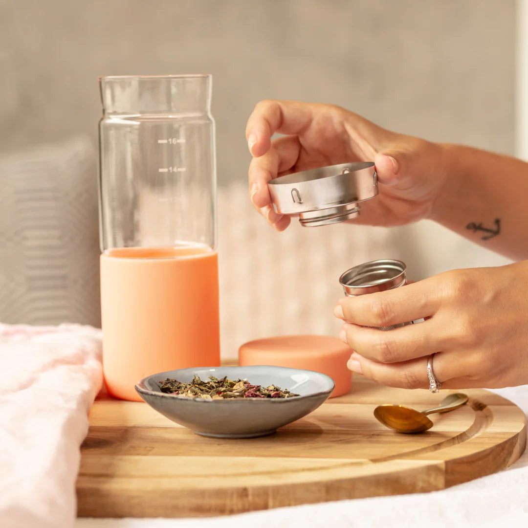 Luxey Cup Silver Tea Strainer