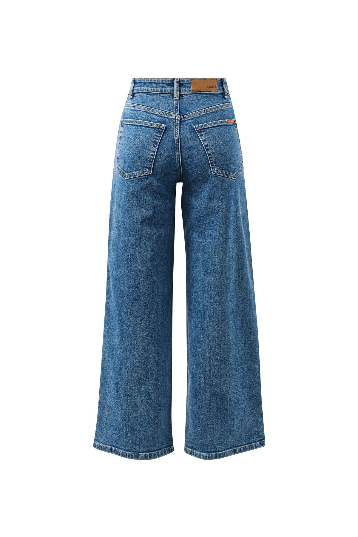 Ceres Life Evie Wide Leg Jean, Fresh Indigo