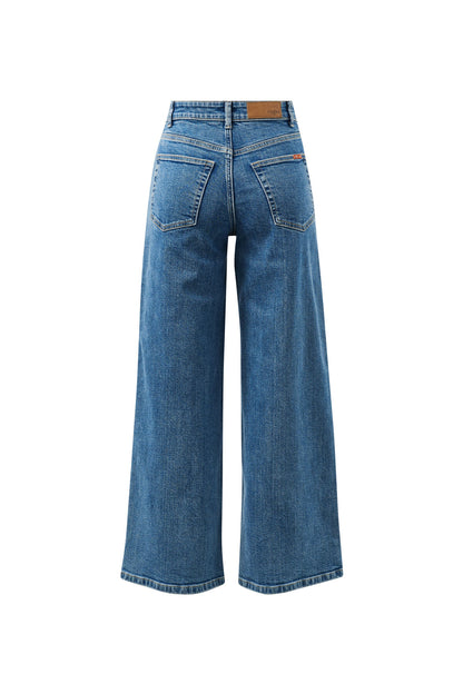 Ceres Life Evie Wide Leg Jean, Fresh Indigo