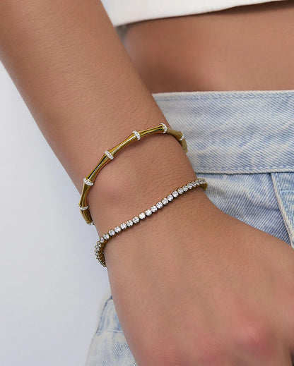 Arms Of Eve Electra Cuff, Gold