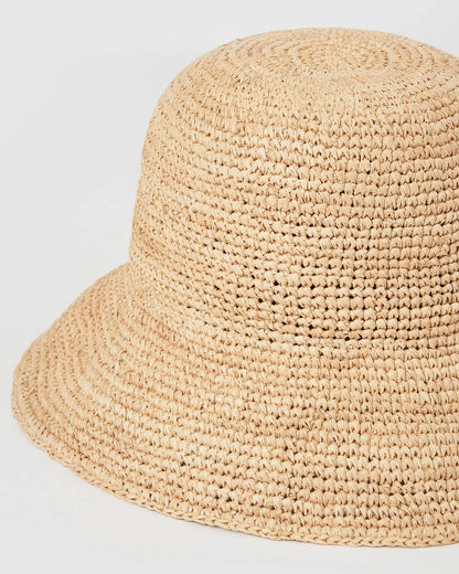 Arms Of Eve Mirabel Bucket Hat, Light Natural