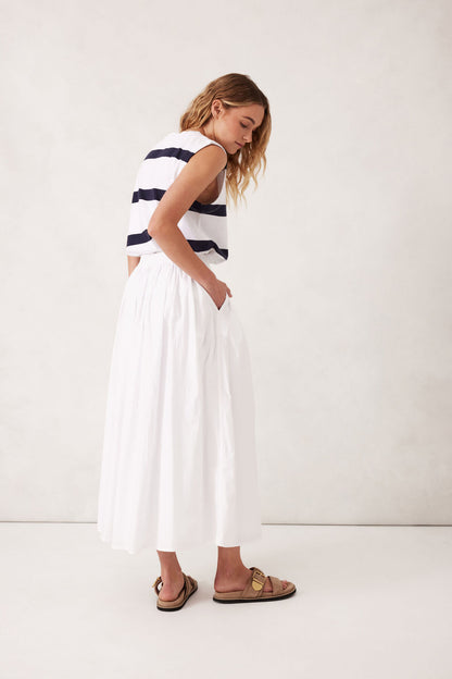 Ceres Life Florence Maxi Skirt, White