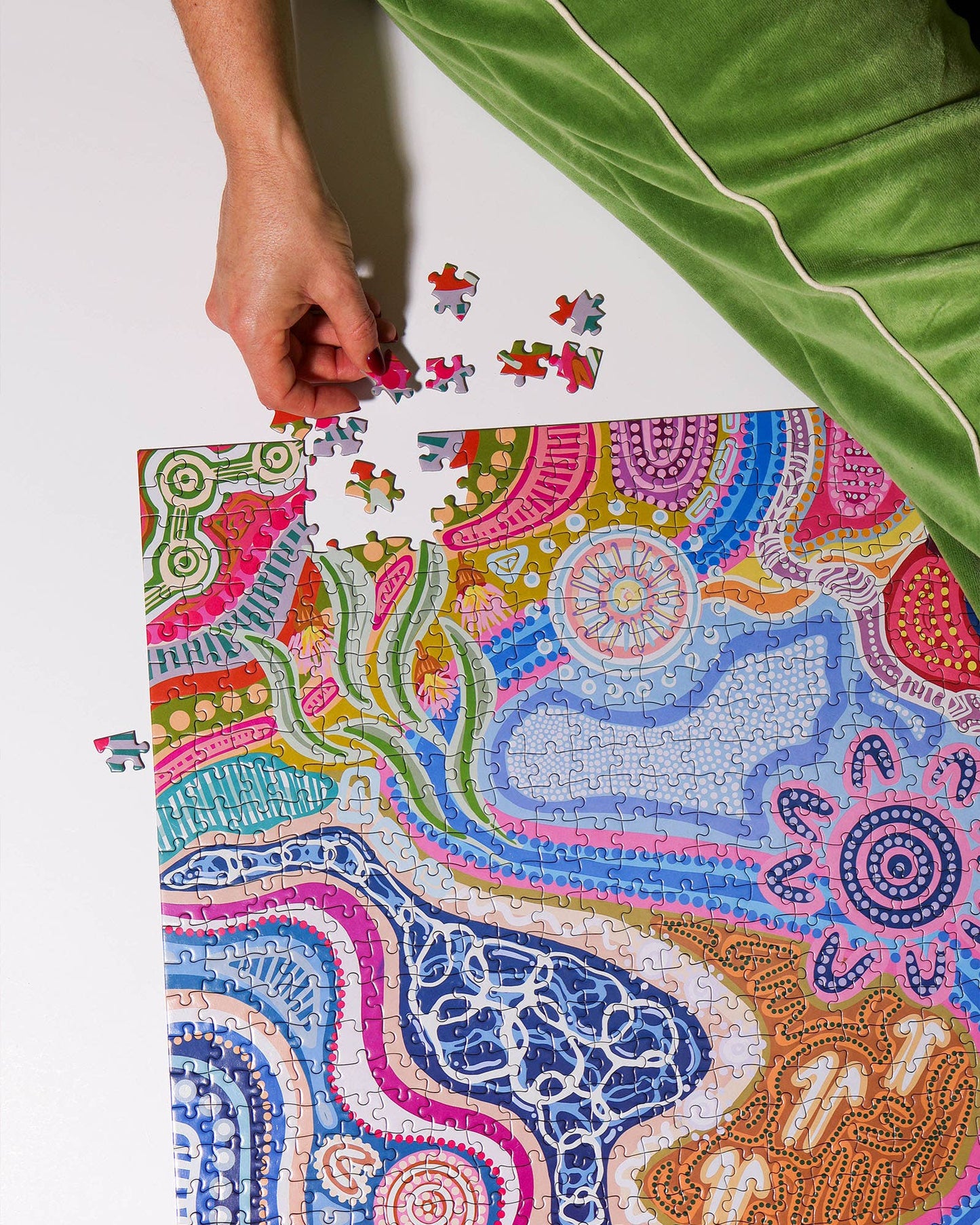Journey Of Something 1000 Piece Jigsaw Puzzle, Colourful Life