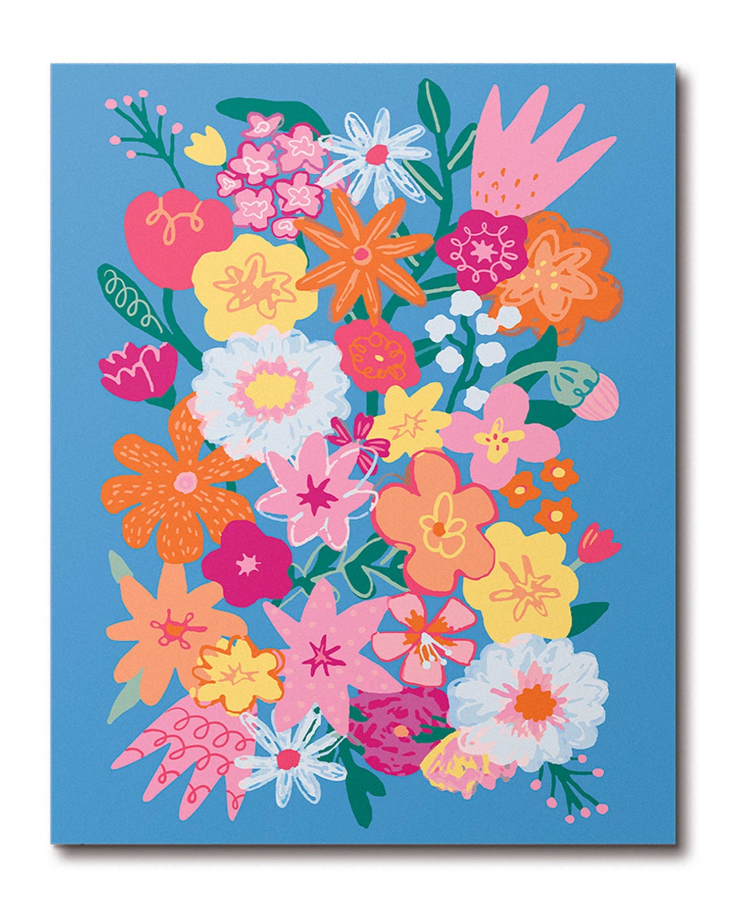Journey Of Something Paint by Numbers, Wildflowers
