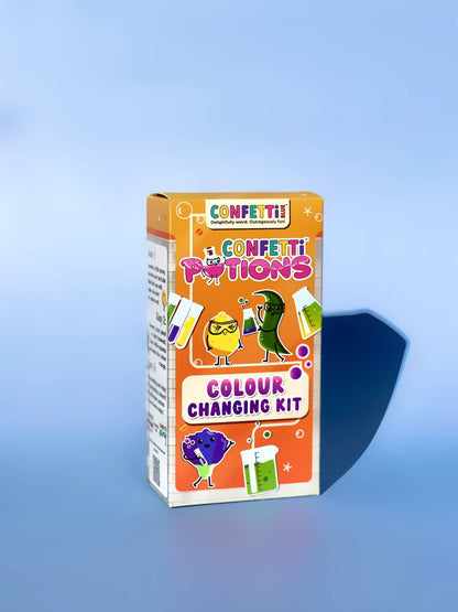 Confetti Blue Colour Changing Mini Potion Kit