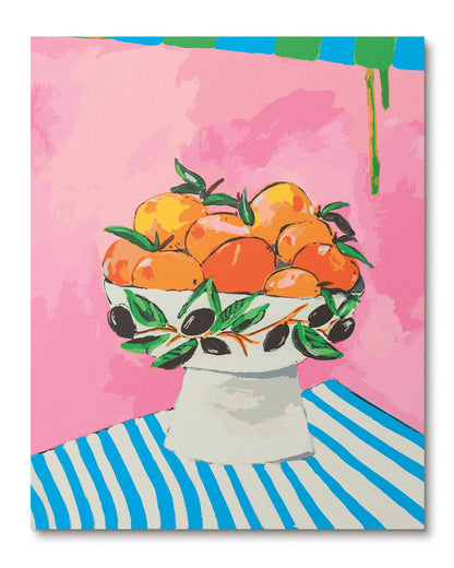 Journey Of Something Paint by Numbers, Bowl of Oranges