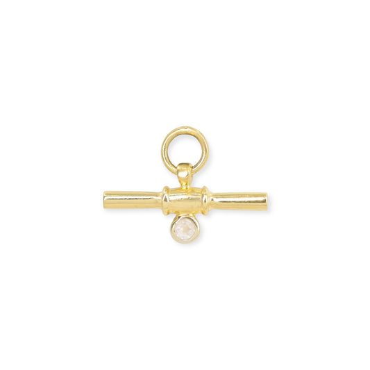 ToniMay Bar Earring Charm, Gold