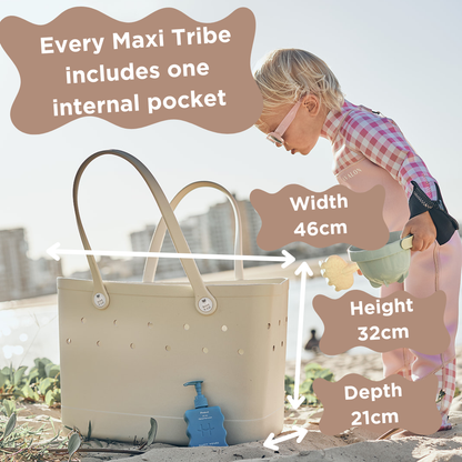 Kove & Co Maxi Tribe Bag, Espresso Bay