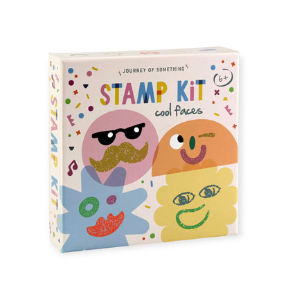Journey Of Something Stamp Kit, Cool Faces