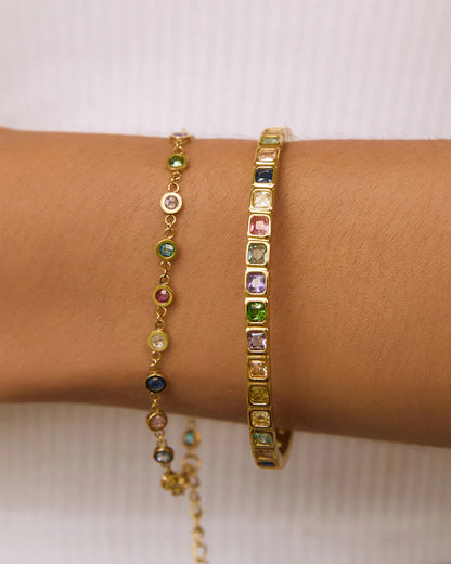 Arms Of Eve Quinn Cuff, Gold Multi