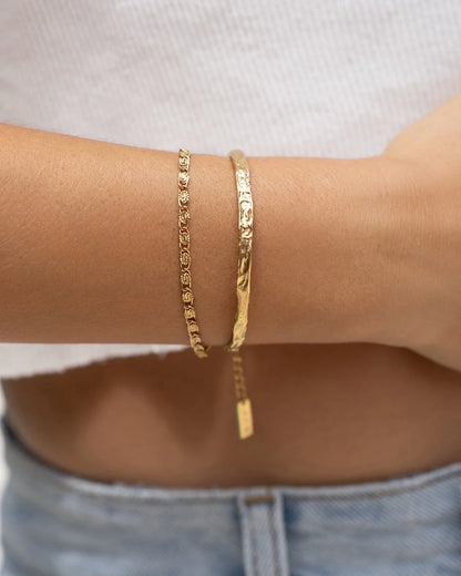 Arms Of Eve Dragon Bracelet, Gold