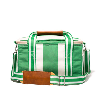 Business and Pleasure The Premium Cooler Bag, Crew Canyon Green Stripe