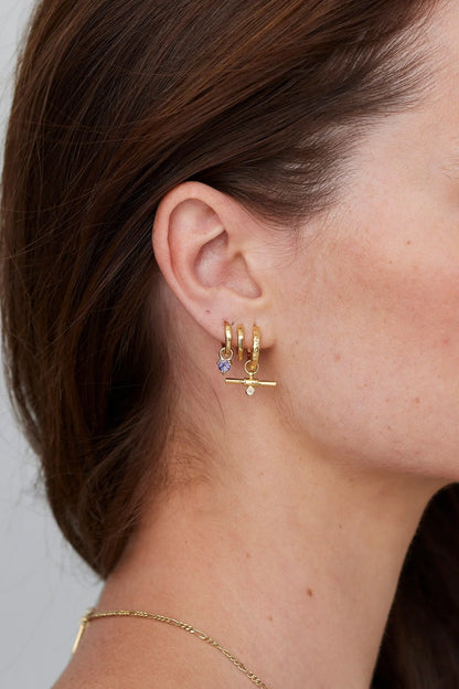 ToniMay Bar Earring Charm, Gold